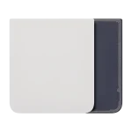 Alt Arka Kapak Cam Samsung Z Flip 5 5G (F731) (Krem)