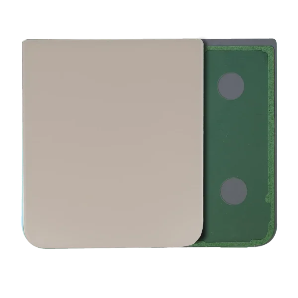 Alt Arka Kapak Camı Samsung Galaxy Z Flip 4 (Service Pack) (Altın)