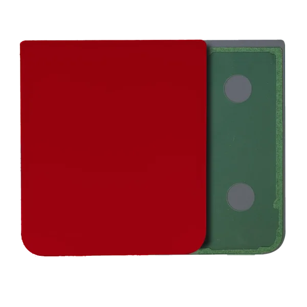 Alt Arka Kapak Camı Samsung Galaxy Z Flip 4 (Service Pack) (Kırmızı)