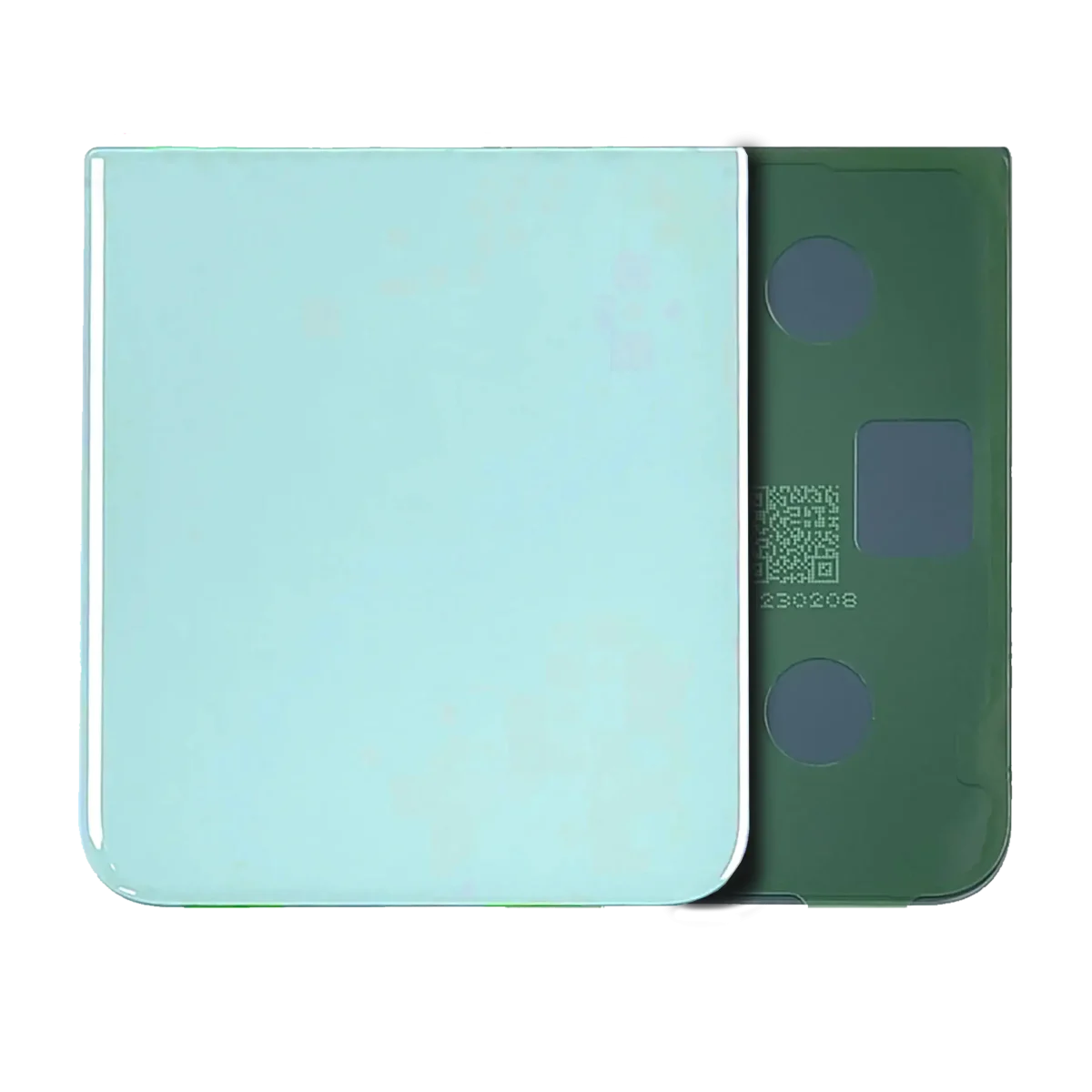 Alt Arka Kapak Camı Samsung Galaxy Z Flip 5 (Service Pack) (Mavi)