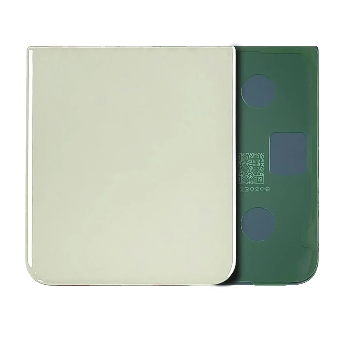 Alt Arka Kapak Camı Samsung Galaxy Z Flip 5 (Service Pack) (Sarı)