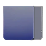 Alt Arka Kapak Samsung Galaxy Z Flip 4 5G (Servis Paketi) (Mavi)