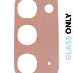 Arka Kamera Lensi (Sadece Cam) Yapışkanlı Samsung Galaxy Note 20 (Mystic Bronze) (Servis Paketi)