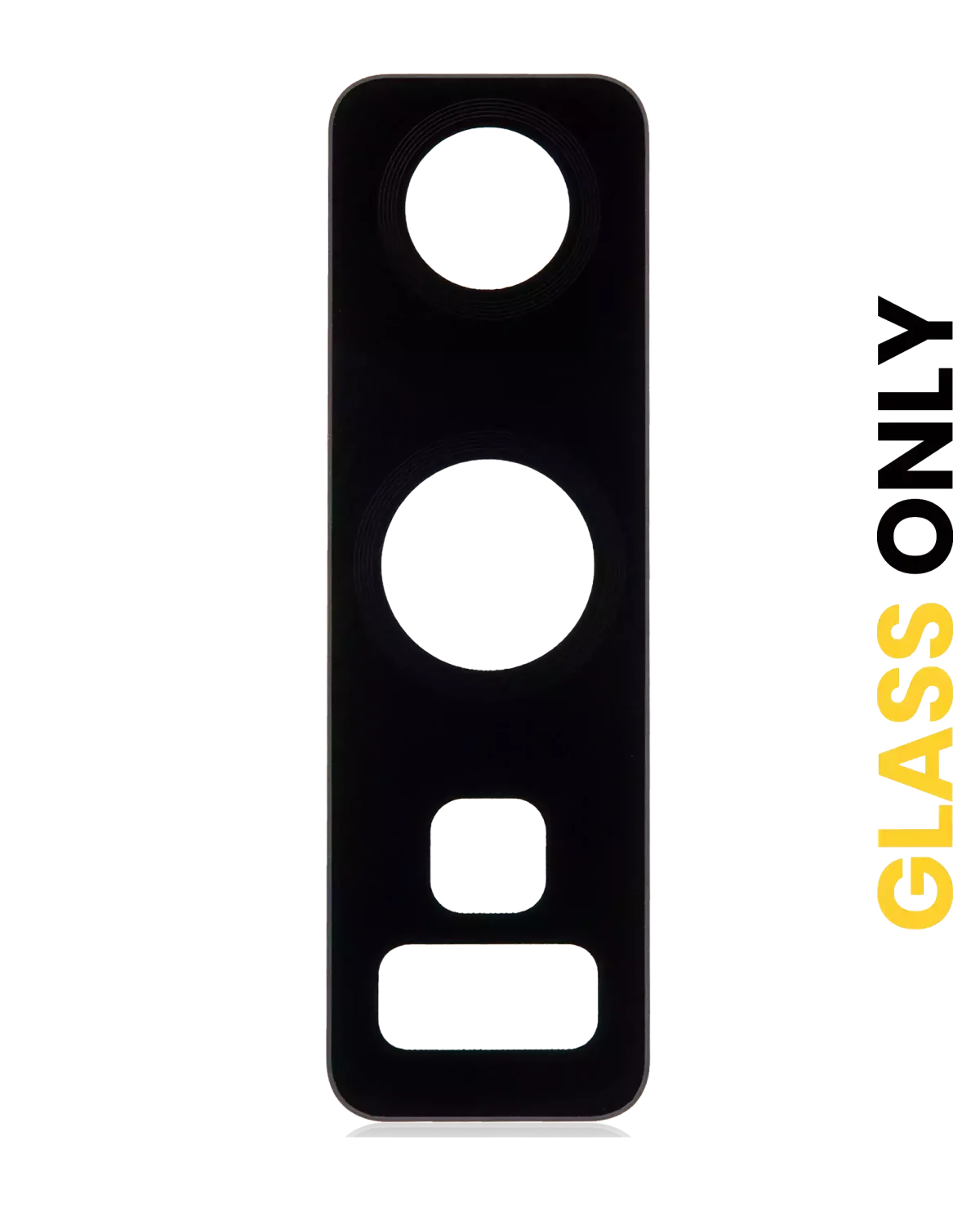 Arka Kamera Lensi (Sadece Cam) Yapışkanlı Samsung Galaxy Note 9 (Gece ​​Yarısı Siyahı)