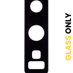 Arka Kamera Lensi (Sadece Cam) Yapışkanlı Samsung Galaxy Note 9 (Gece ​​Yarısı Siyahı)