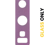 Arka Kamera Lensi (Sadece Cam) Yapışkanlı Samsung Galaxy Note 9 (Lavanta Moru)