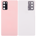 Arka Kapak Cam Kamera Lensli Samsung Galaxy Note 20 5G  (Aura Pembe) - Görsel 2