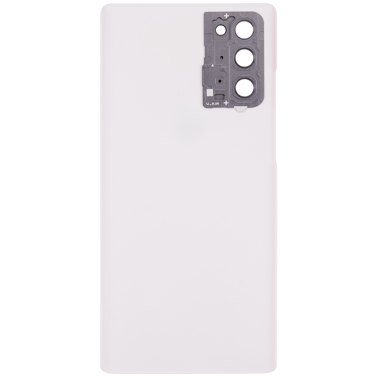 Arka Kapak Cam Kamera Lensli Samsung Galaxy Note 20 5G  (Aura Pembe) - Görsel 4