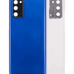 Arka Kapak Cam Kamera Lensli Samsung Galaxy Note 20 5G  (Gizemli Mavi)