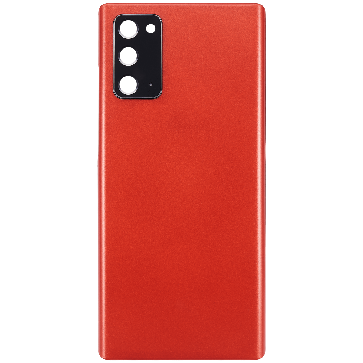 Arka Kapak Cam Kamera Lensli Samsung Galaxy Note 20 5G  (Mystic Red) - Görsel 3