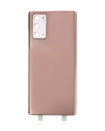 Arka Kapak Cam Kamera Lensli Samsung Galaxy Note 20 Ultra (Mystic Bronze) (Servis Paketi) - Görsel 2