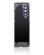Arka Kapak Camı Kamera Lensiyle Samsung Galaxy Fold 4G Arka Kapak Camı Kamera Lensiyle  (F900) (Premium) (Astro Mavi) İle Uyumlu - Görsel 4