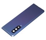 Arka Kapak Camı Kamera Lensiyle Samsung Galaxy Fold 4G Arka Kapak Camı Kamera Lensiyle  (F900) (Premium) (Astro Mavi) İle Uyumlu - Görsel 6