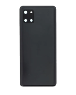 Samsung Galaxy Note 10 Lite Arka Kapak Camı Kamera Lensli  (Service Pack) (Aura Siyah) İle Uyumlu - Görsel 2