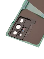Arka Kapak Camı Kamera Lensiyle Samsung Galaxy Note 20 Ultra Arka Kapak Camı Kamera Lensiyle  (Servis Paketi) (Mystic Black) - Görsel 6
