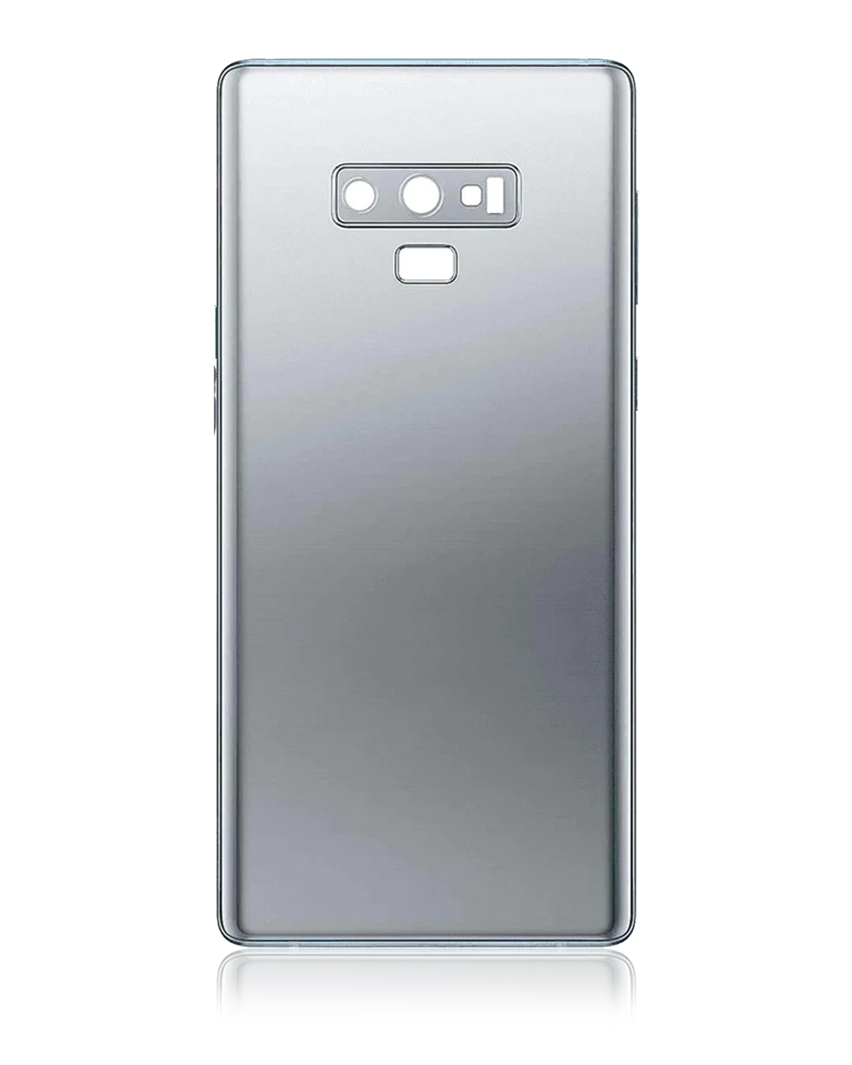 Samsung Galaxy Note 9 Arka Kapak Camı Kamera Lensiyle (Service Pack) (Bulut Gümüşü) - Görsel 2