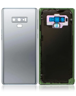 Samsung Galaxy Note 9 Arka Kapak Camı Kamera Lensiyle (Service Pack) (Bulut Gümüşü) - Görsel 4