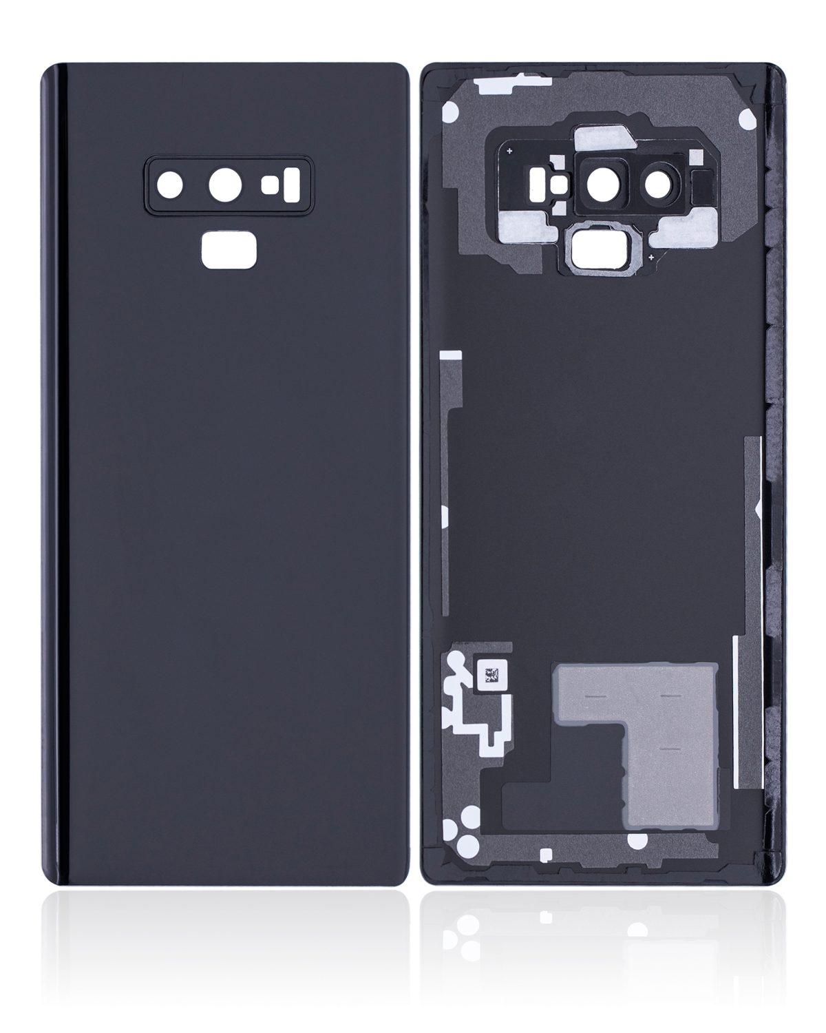 Samsung Galaxy Note 9 Arka Kapak Camı Kamera Lensiyle (Service Pack) (Gece ​​Yarısı Siyahı) - Görsel 2