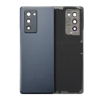 Arka Kapak Camı Kamera Lensiyle Samsung Galaxy Z Fold 2 5G (Servis Paketi) (Mystic Black)