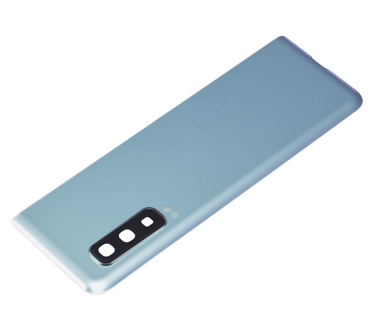 Arka Kapak Camı Kamera Lensiyle Uyumlu Samsung Galaxy Fold 4G Arka Kapak Camı Kamera Lensiyle (F900) (Premium) (Uzay Gümüşü) - Görsel 6