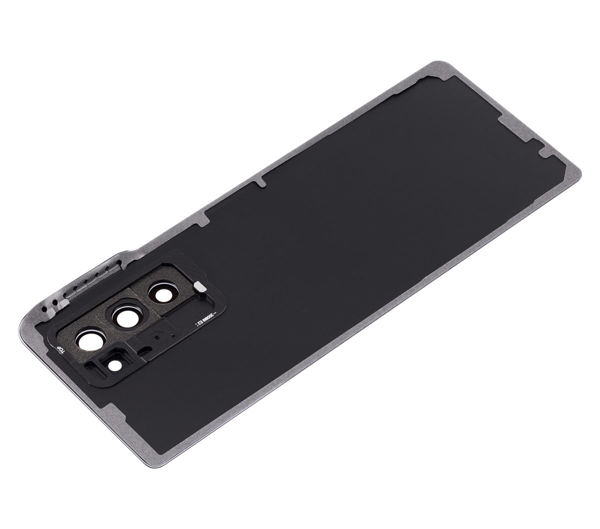 Arka Kapak Camı Kamera Lensiyle Uyumlu Samsung Galaxy Z Fold 2 5G Arka Kapak Camı Kamera Lensiyle  (Premium) (Mystic Black) - Görsel 6