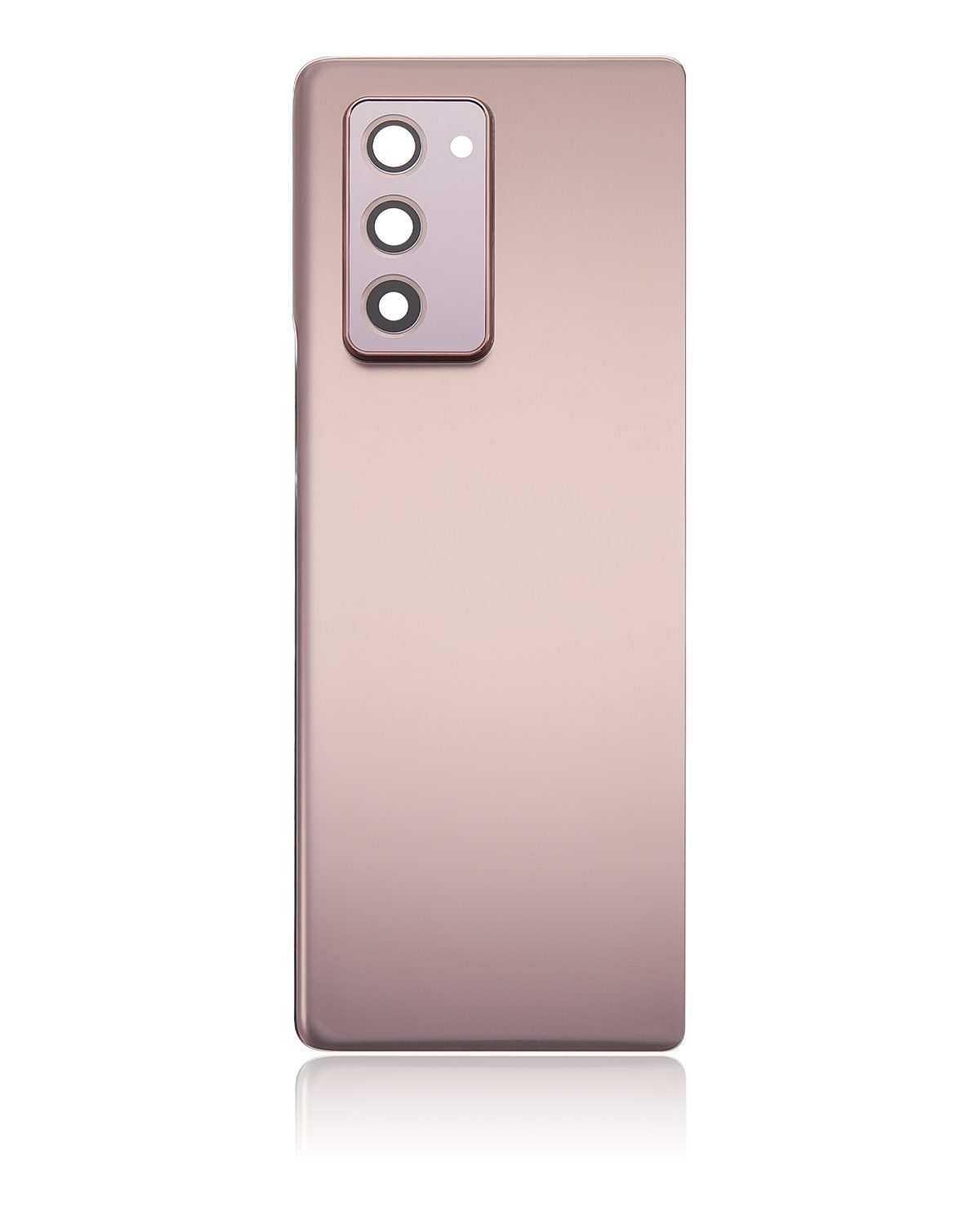 Arka Kapak Camı Kamera Lensiyle Uyumlu Samsung Galaxy Z Fold 2 5G Arka Kapak Camı Kamera Lensiyle  (Premium) (Mystic Bronze) - Görsel 3