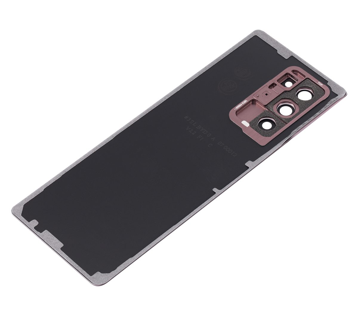 Arka Kapak Camı Kamera Lensiyle Uyumlu Samsung Galaxy Z Fold 2 5G Arka Kapak Camı Kamera Lensiyle  (Premium) (Mystic Bronze) - Görsel 5