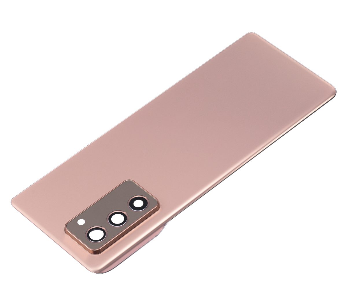 Arka Kapak Camı Kamera Lensiyle Uyumlu Samsung Galaxy Z Fold 2 5G Arka Kapak Camı Kamera Lensiyle  (Premium) (Mystic Bronze) - Görsel 6