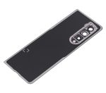 Arka Kapak Camı Kamera Lensiyle Uyumlu Samsung Galaxy Z Fold 3 5G Arka Kapak Camı Kamera Lensiyle (Premium) (Phantom Silver) - Görsel 5