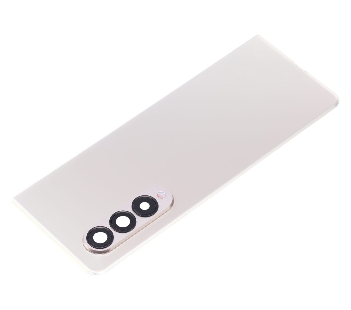 Arka Kapak Camı Kamera Lensiyle Uyumlu Samsung Galaxy Z Fold 3 5G Arka Kapak Camı Kamera Lensiyle (Premium) (Phantom Silver) - Görsel 6