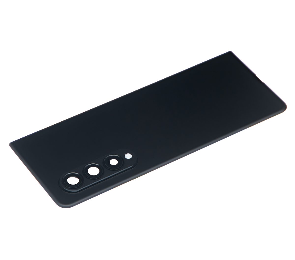 Arka Kapak Camı Kamera Lensiyle Uyumlu Samsung Galaxy Z Fold 3 5G Arka Kapak Camı Kamera Lensiyle (Premium) (Phantom Siyah) - Görsel 5