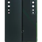Arka Kapak Camı Kamera Lensiyle Uyumlu Samsung Galaxy Z Fold 3 5G (Premium) (Phantom Yeşili)