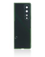 Arka Kapak Camı Kamera Lensiyle Uyumlu Samsung Galaxy Z Fold 3 5G Arka Kapak Camı Kamera Lensiyle  (Premium) (Phantom Yeşili) - Görsel 4