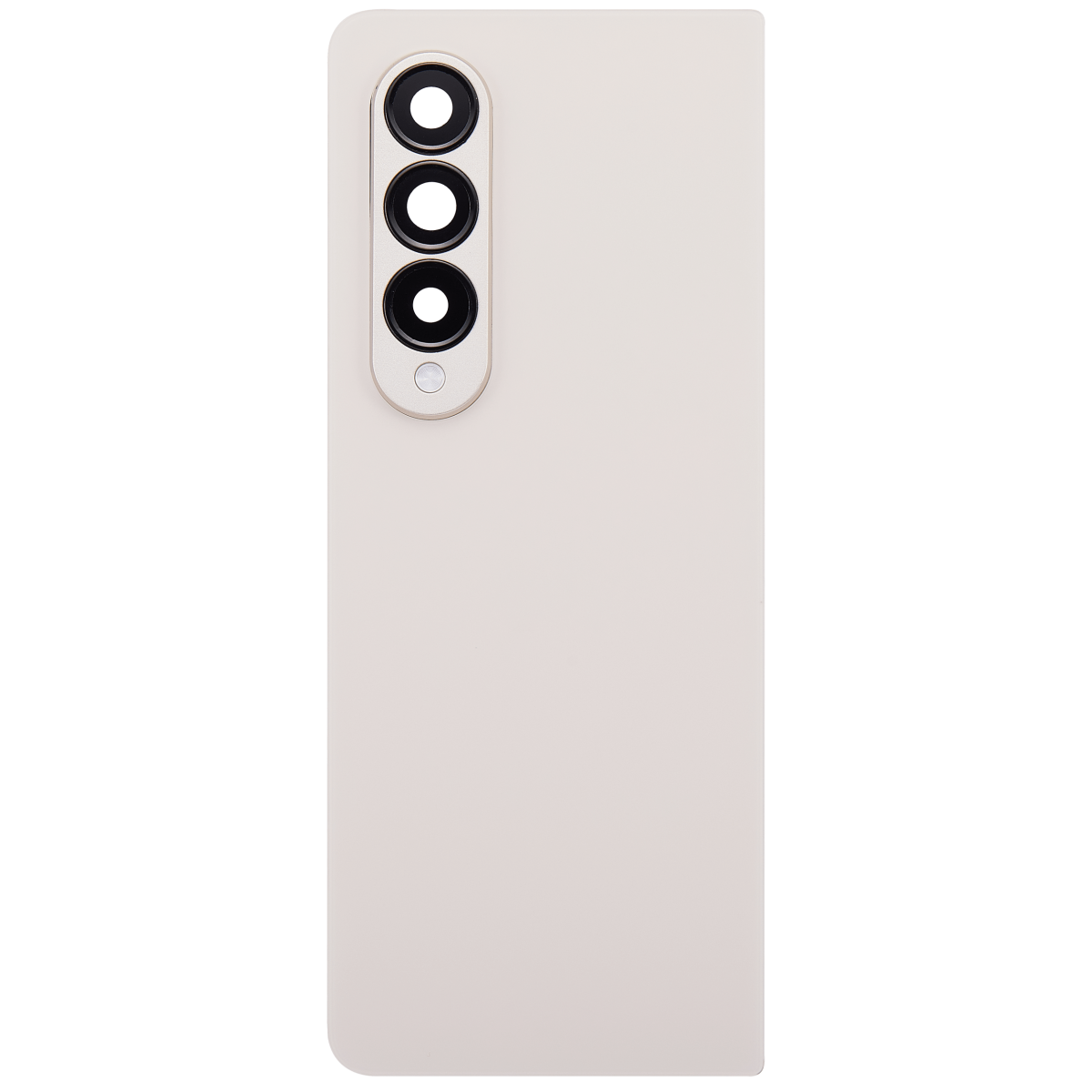 Samsung Galaxy Z Fold 4 Arka Kapak Camı Kamera Lensiyle  (F936) (Bej) - Görsel 3