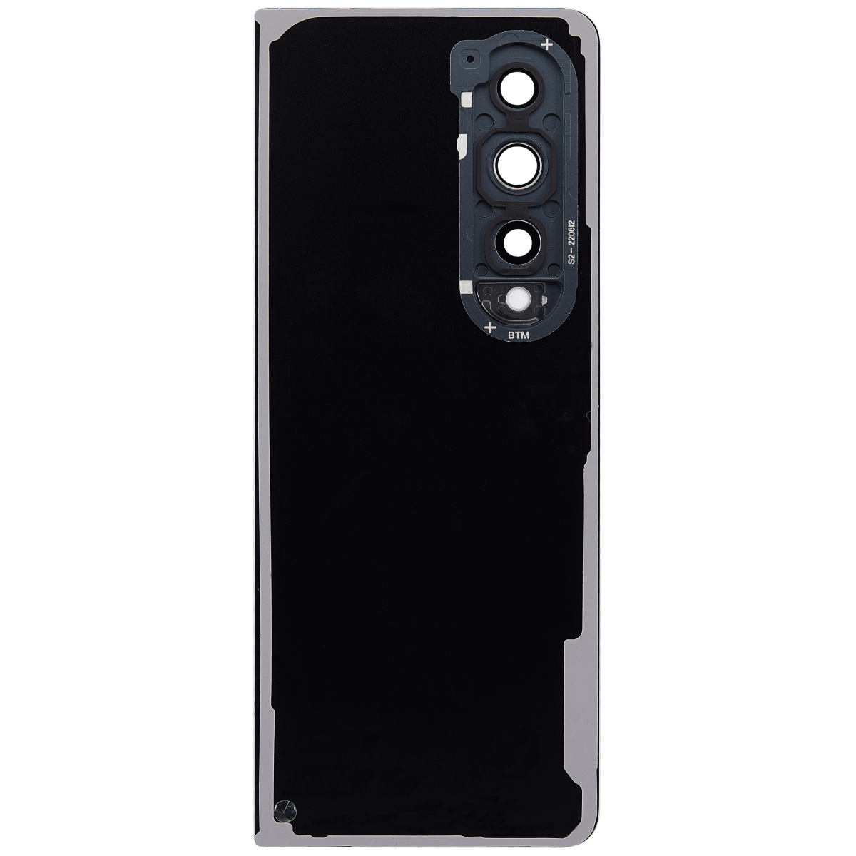 Samsung Galaxy Z Fold 4 Arka Kapak Camı Kamera Lensiyle  (F936) (Griyeşil) - Görsel 4