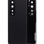 Arka Kapak Camı Kamera Lensiyle Uyumlu Samsung Galaxy Z Fold 4 (Service Pack) (Phantom Siyah)
