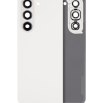 Arka Kapak Camı Kamera Lensiyle Uyumlu Samsung Galaxy Z Fold 5 (Servis Paketi) (Krem)
