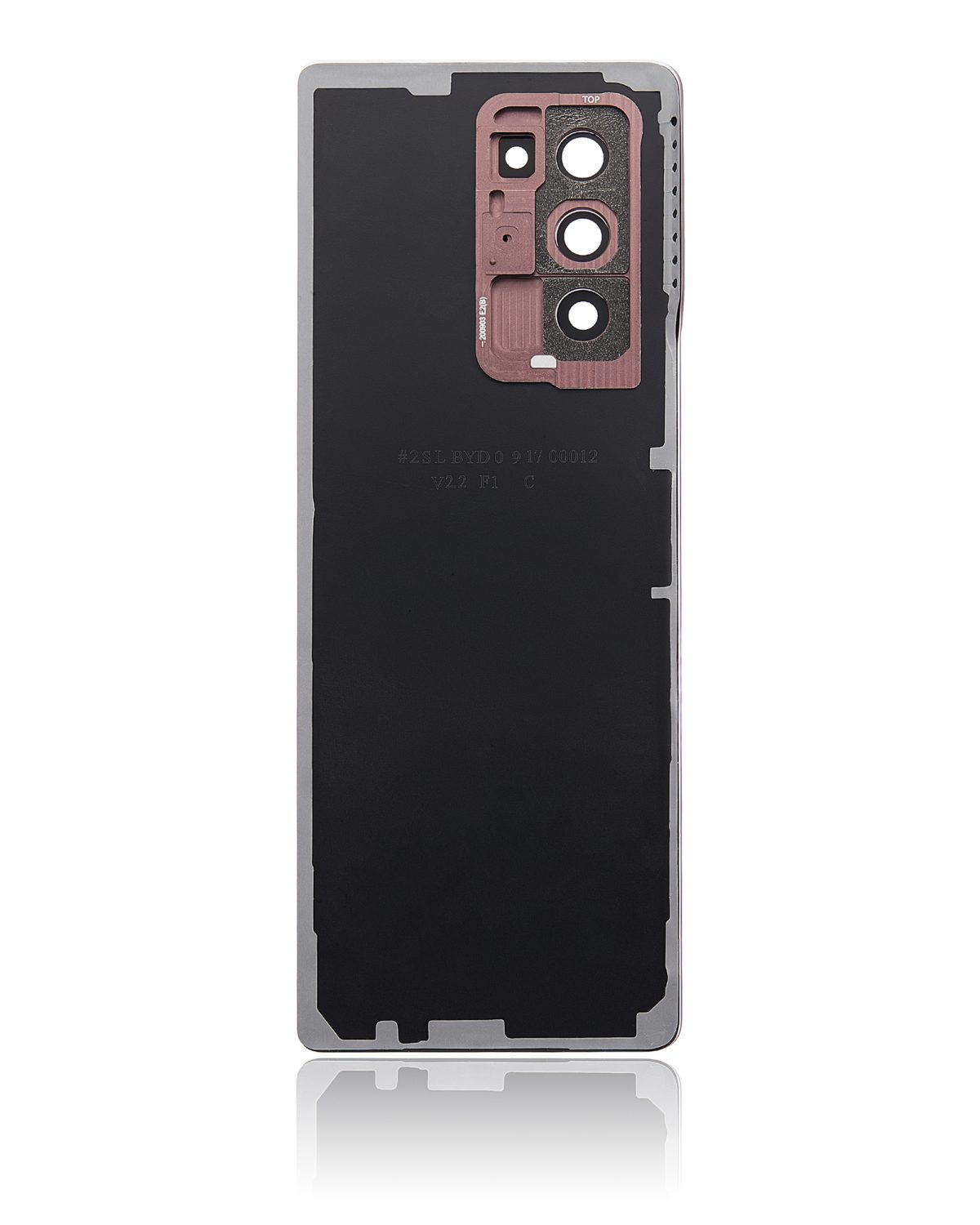 Arka Kapak Camı Kamera Lensli Samsung Galaxy Z Fold 2 5G Arka Kapak Camı Kamera Lensiyle  (Mystic Bronze) - Görsel 4