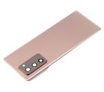 Arka Kapak Camı Kamera Lensli Samsung Galaxy Z Fold 2 5G Arka Kapak Camı Kamera Lensiyle  (Mystic Bronze) - Görsel 6