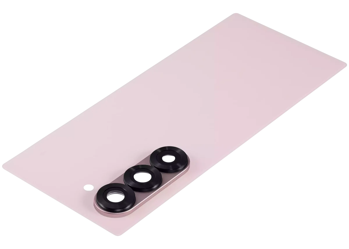 Samsung Galaxy Z Fold 6 5G Arka Kapak Camı Kamera Lensiyle  (Pembe) - Görsel 5