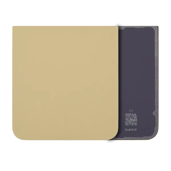 Arka Kapak Camı Samsung Galaxy Z Flip 6 5G (Servis Paketi) (Sarı)