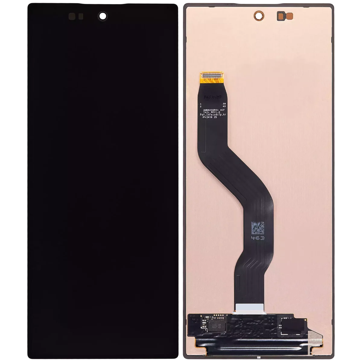 Çerçevesiz ekran Dış Orijinal Ekranı Samsung Galaxy Z Fold 6 5G Orijinal (Tüm Renkler) İle Uyumlu - Görsel 2