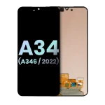 Çerçevesiz ekran Orijinal Ekranı Galaxy A34 5G (A346 / 2022) (Servis Paketi) (Tüm Renkler) İle Uyumlu