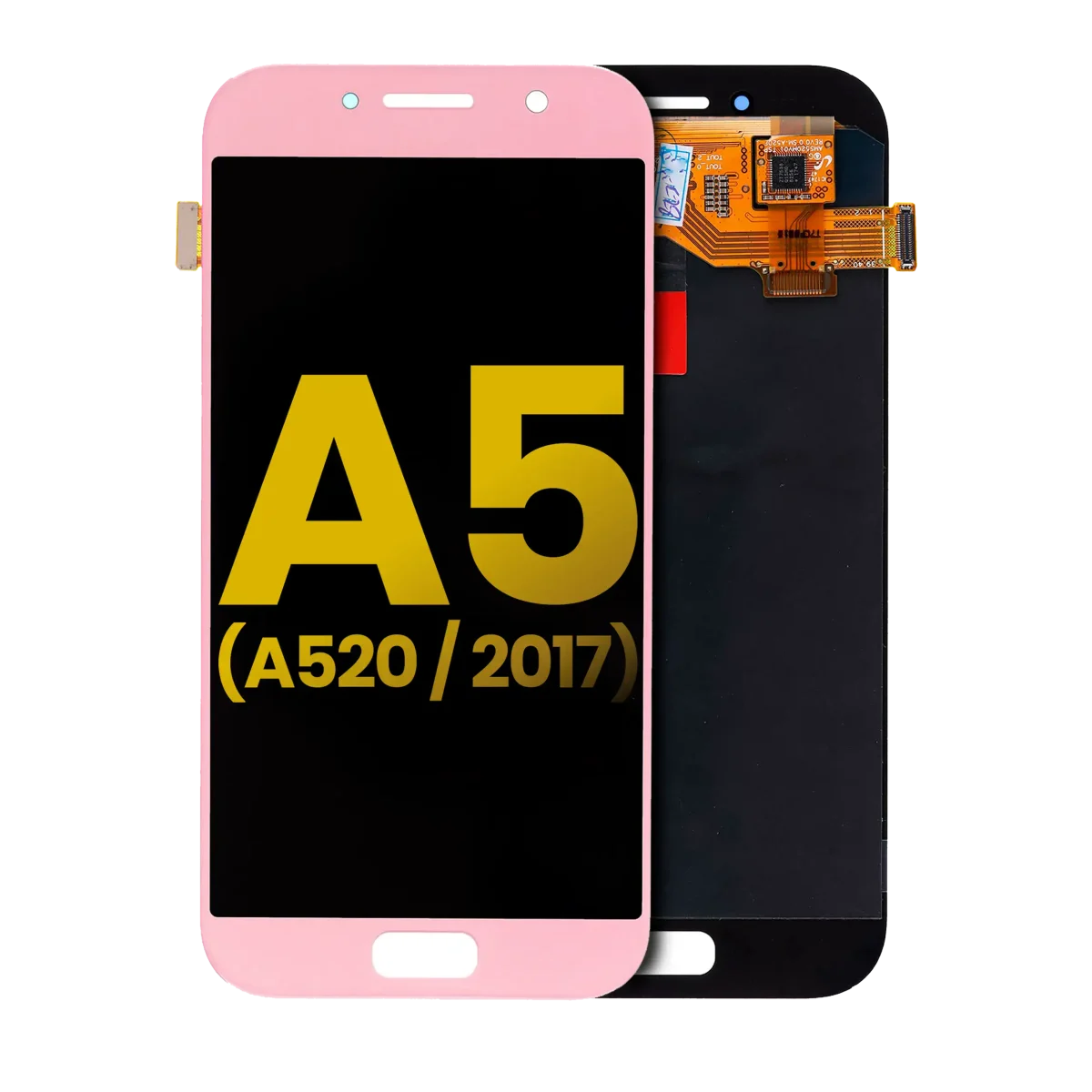 Çerçevesiz ekran Orijinal Ekranı Samsung A5 (A520 / 2017) Orijinal (Pembe) - Görsel 4