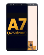 Çerçevesiz ekran Orijinal Ekranı Samsung A7 (A750 / 2018) Orijinal (Tüm Renkler) İle Uyumlu