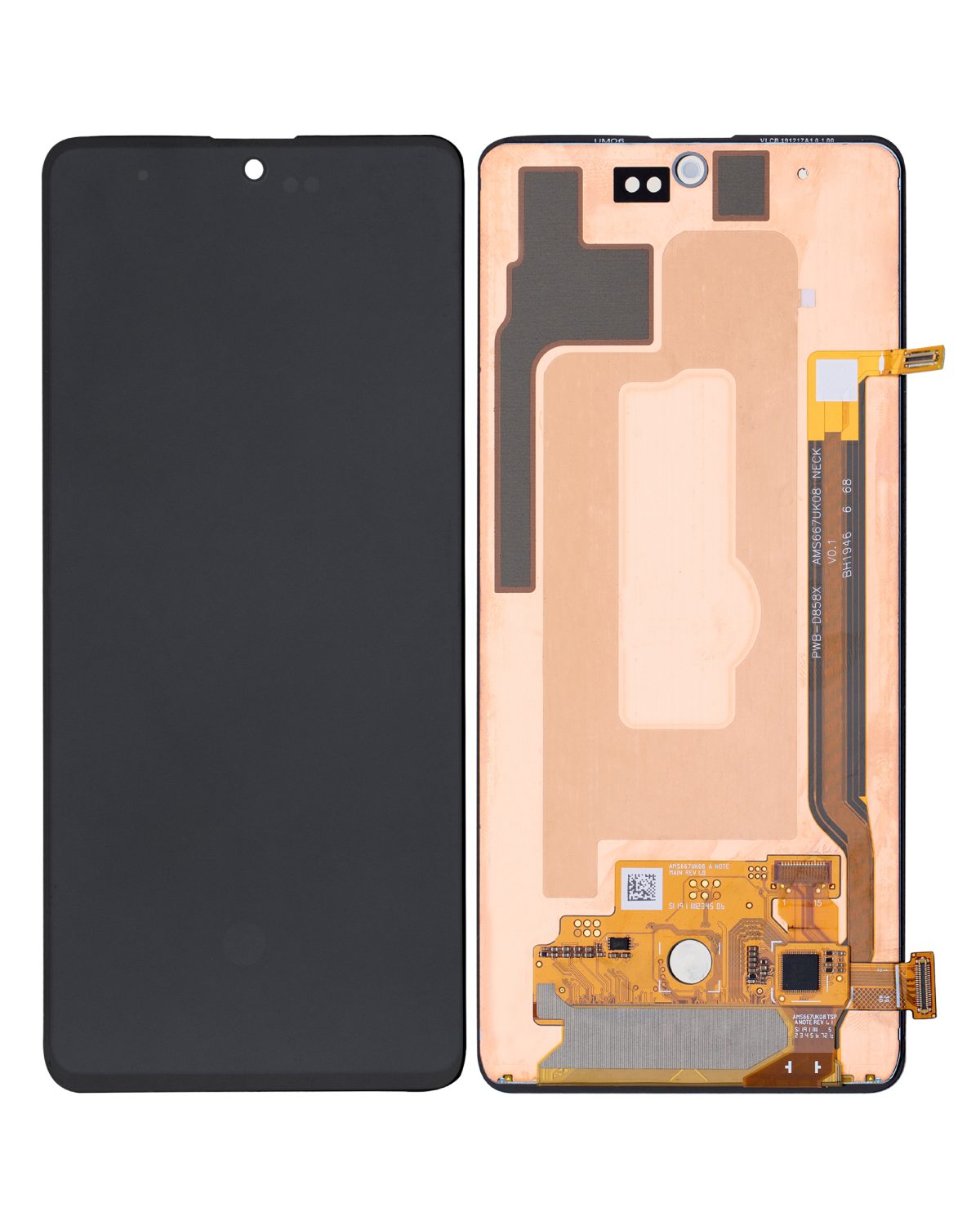 Çerçevesiz ekran Orijinal Ekranı Samsung Galaxy Note 10 Lite Orijinal (Tüm Renkler) İle Uyumlu - Görsel 2
