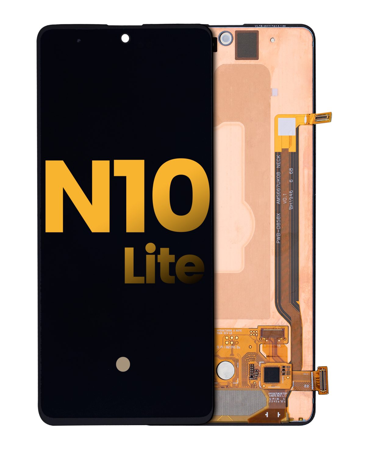 Çerçevesiz ekran Orijinal Ekranı Samsung Galaxy Note 10 Lite Orijinal (Tüm Renkler) İle Uyumlu - Görsel 3