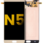 Çerçevesiz ekran Orijinal Ekranı Samsung Galaxy Note 5 Orijinal (Altın Platin)