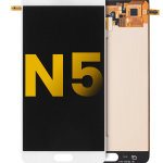 Çerçevesiz ekran Orijinal Ekranı Samsung Galaxy Note 5 Orijinal (Beyaz İnci)