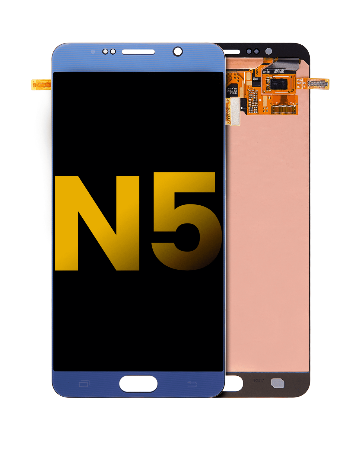 Çerçevesiz ekran Orijinal Ekranı Samsung Galaxy Note 5 Orijinal (Siyah Safir)